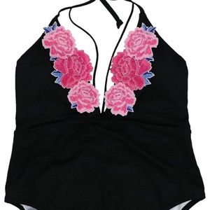 Victoria Secret PINK Halter Style 1 piece Swimsuit